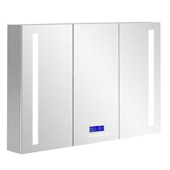 Alfi 42 in x 28 in Triple Door LED Light Bluetooth Medicine Cabinet