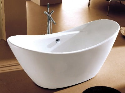 Alfi-68-inch-White-Oval-Acrylic-Free-Standing-Bathtub